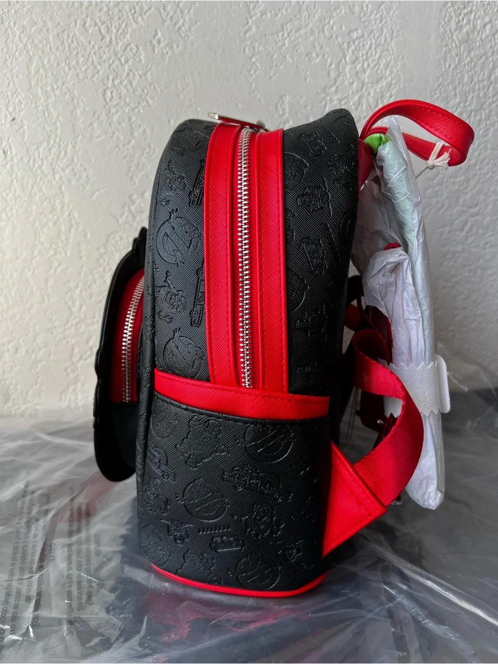 NWT Loungefly Ghostbusters Logo Glow-in-the-Dark Mini Backpack